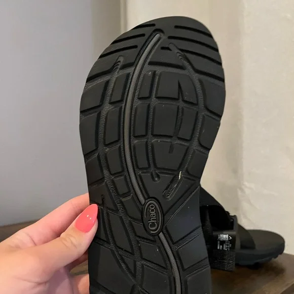 Chaco Classic Black Strappy Sandals - Picture 2 of 2